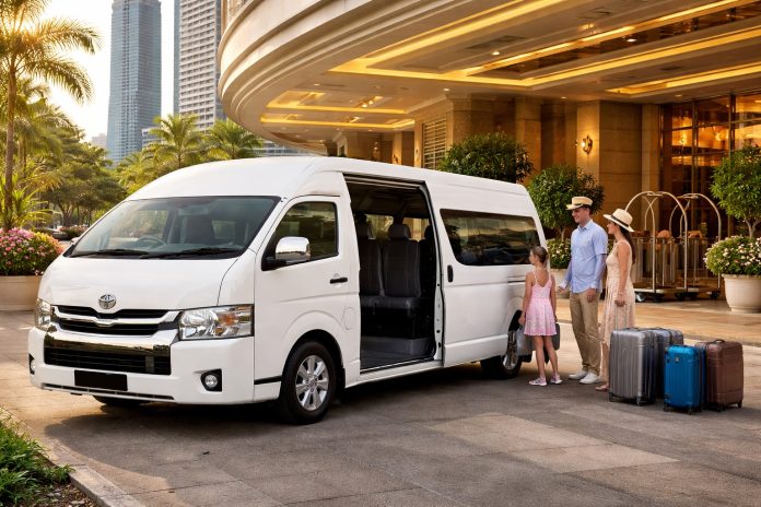 maxicab transfers for hotel pickups and drop-offs in Singapore